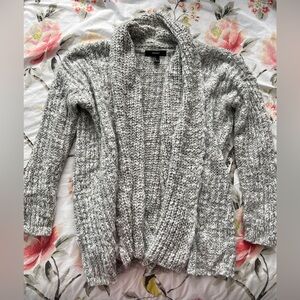 Forever 21 Faux Wool Knit Cardigan
